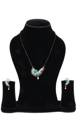 Gold diamond mangalsutra 3
