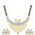 Gold diamond mangalsutra