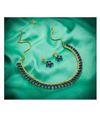 Gold diamond necklace-sets 1