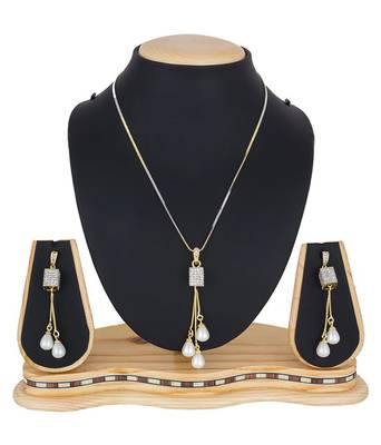 Gold diamond necklace-sets 2