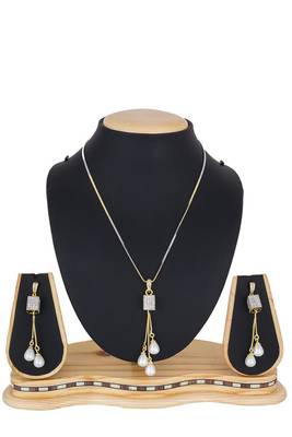 Gold diamond necklace-sets 2