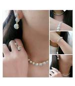 Gold diamond necklace-sets