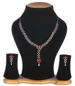 Gold diamond necklace-sets