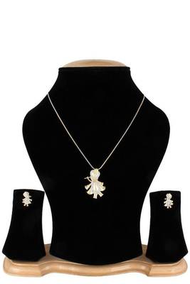 Gold diamond necklace-sets 2