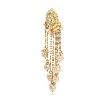 White Earrings 5