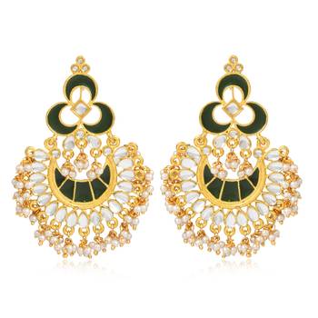 Green Earrings 1