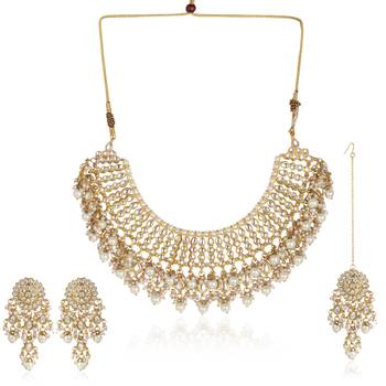 White Necklace Sets 1