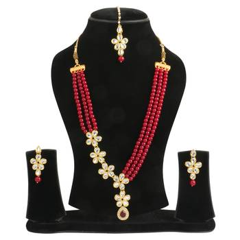 Red Necklace Sets 2
