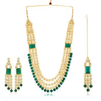 Green Necklace Sets 1