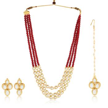 Red Necklace Sets 1