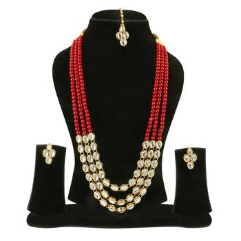 Red Necklace Sets 2