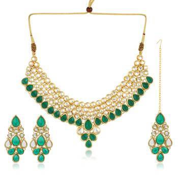Green Necklace Sets 1
