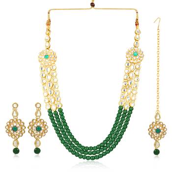 Green Necklace Sets 1