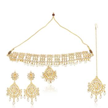White Necklace Sets 1