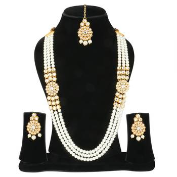White Necklace Sets 2