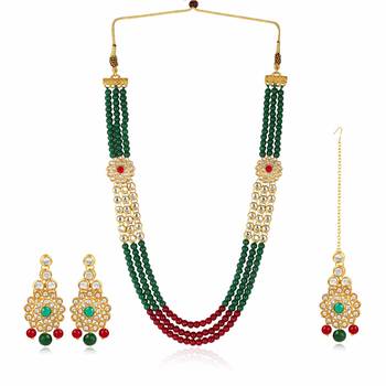 Green Necklace Sets 1