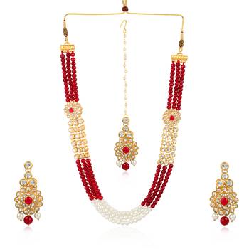 Red Necklace Sets 1