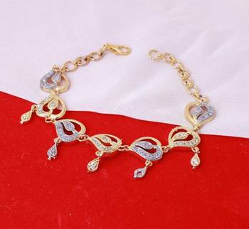 Gold diamond bracelets 1