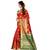 Red woven Banarasi  saree with blouse