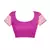 Magenta Woven Art Silk Saree With Blouse