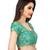 Spangel Enterprise Women's Elephant Print Round Neck Saree Blouse