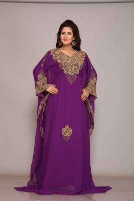 Dubai Kaftan Women Dress Long Gown Farasha Wear 1