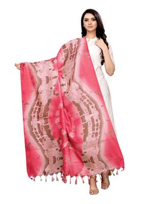 Turquiose Bhagalpuri Silk Printed Womens Dupatta 1