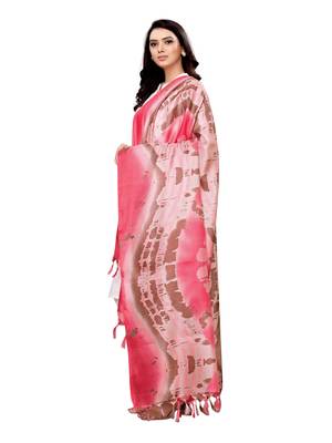 Turquiose Bhagalpuri Silk Printed Womens Dupatta 3