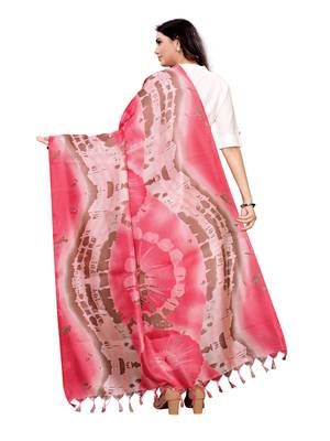 Turquiose Bhagalpuri Silk Printed Womens Dupatta 4