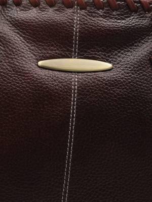Genuine Multipurpose Leather Handbags For Ladies Cum Shoulder Bag (Pure Leather Bag) (Brown) 4