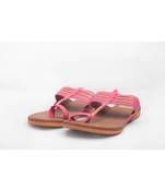 Brown & Pink Jazzy Kolhapuris