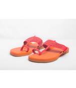 Orange &Red Kolhapuris