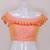 Designer Peach Colour Silk Plain tassels lace Ready Made Blouse