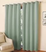ROSARA HOME Erba Blackout-Set Of 2 Curtains