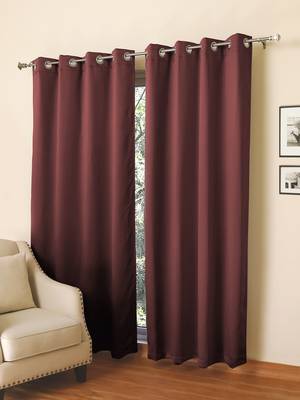 ROSARA HOME Erba Blackout-Set Of 2 Curtains 1