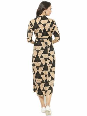 Black printed rayon party-wear-kurtis 2
