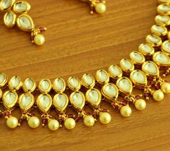 White Pearl Necklace-Sets 4