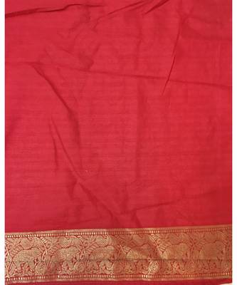 multicolor zari woven Banarasi Cotton Silk saree with blouse 2