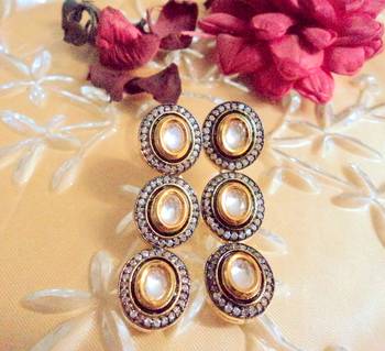 Gold Cubiczirconia Danglers Drops 2