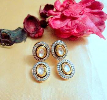 Gold Cubiczirconia Danglers Drops 2