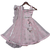 Baby Pink Glitter Lehenga Choli with Dupatta for girls