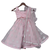 Baby Pink Glitter Lehenga Choli with Dupatta for girls