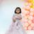 Baby Pink Glitter Lehenga Choli with Dupatta for girls