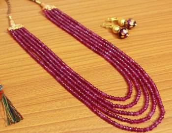 Purple Necklace-Sets 1