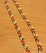 Multicolor pearl necklaces