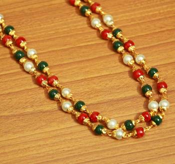 Multicolor pearl necklaces 2