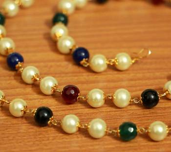 Multicolor Pearl Necklaces 2