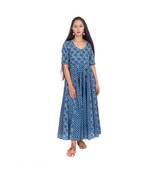 Indiga Dual Print Kali kurti