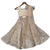 Gold Sequins Lehenga Choli for kids girls