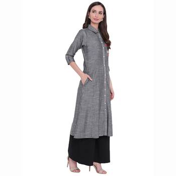 Black printed rayon ethnic-kurtis 4